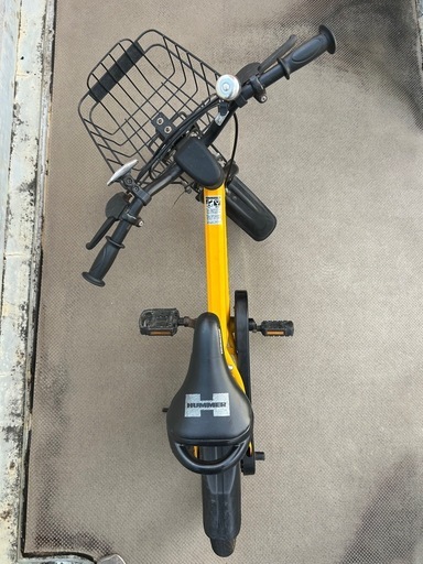HUMMER キッズ自転車 16インチ イエロー