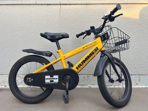 HUMMER キッズ自転車 16インチ イエロー