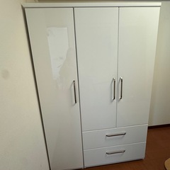 美品　ドレッサー　箪笥　ホワイトの画像