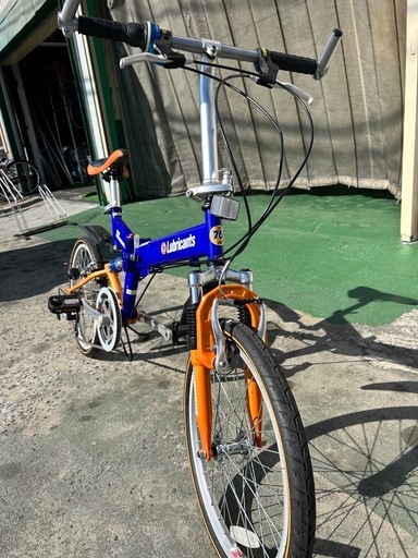 No.608 整備済み76ルブリカン ショップ 折りたたみマウンテンバイク