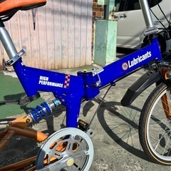 No.608 整備済み76ルブリカン　折りたたみマウンテンバイク仕様　外装6段の画像