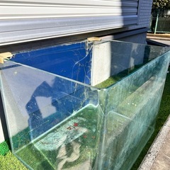 60cmワイド水槽ジャンク品の画像