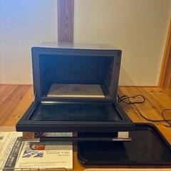 TOSHIBA カロリエ 石窯オーブンレンジ【ER-D350】ハイブリッド石窯オーブン　中古の画像