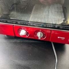 タイガー　オーブントースター　うまパントースター レッドKAE-G13N トリプルヒーター　の画像