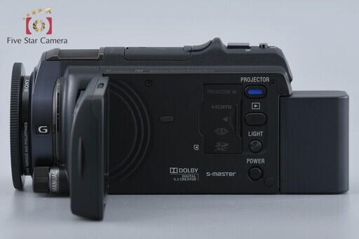 【中古】SONY ソニー ハンディカム HDR-PJ630V ブラック + 三脚機能付きシューティンググリップ 元箱付き