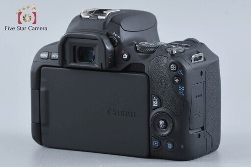 【中古】Canon キヤノン EOS Kiss X9 EF-S 18-55 IS STM レンズキット ブラック シャッター回数僅少 