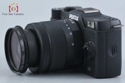 【中古】PENTAX ペンタックス Q7 ズームレンズキット ブラック 元箱付き