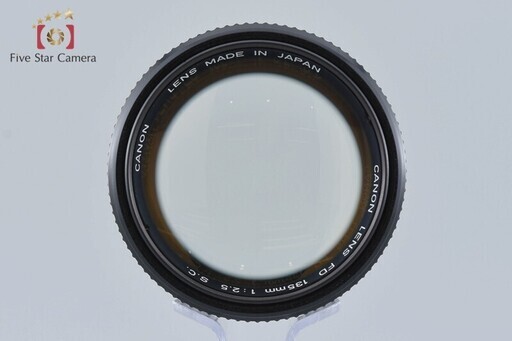 【中古】Canon キヤノン FD 135mm f/2.5 S.C.