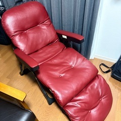 おしゃれソファー&リクライニングチェア&収納チェアセット【2月10日まで早い者勝ち】の画像