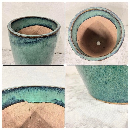 美品　大　植木鉢　陶器鉢
