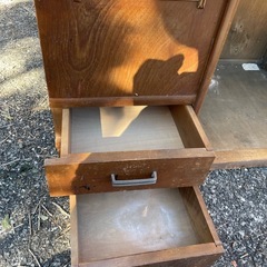 クローゼット　昭和　レトロ　木製の画像