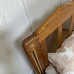 【値引き】ベビーベッド　木製ベビーベッド　KATOJIベビー布団セットの画像