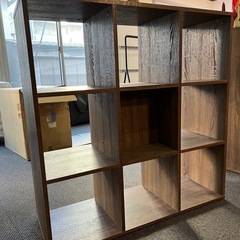 木製ボックス棚/美品の画像