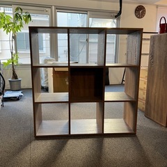 木製ボックス棚/美品の画像