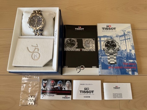 TISSOT
 PRS200 クロノグラフ 時計
