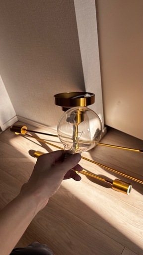 2024 unico 【別注カラー】Astre ゴールド unicoシーリングライト