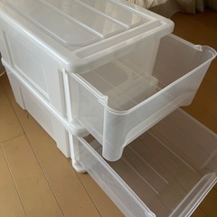 引出し収納ボックス2個　1月29日までの画像
