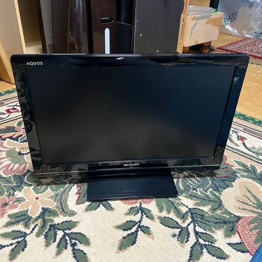 2011年製中古品 SHARP AQUOS 22インチ 液晶カラーテレビ リモコン付き