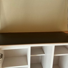 スライド式本棚　無料(引き取り限定)の画像