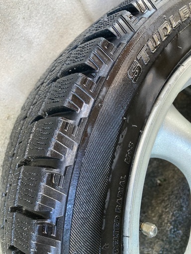195/50R15 NB ロードスター  スタッドレス 純正アルミホイール　ブリヂストン スタッドレス