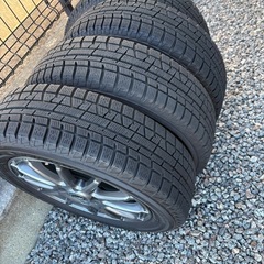 【ヨコハマ製】アイスガード iG50 PLUS 165/65R14 アルミホイール4本SET（ハスラー・ルーミー等）の画像