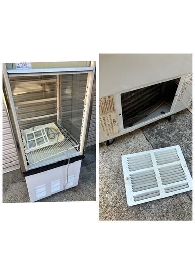 超希少ジャンク品✨ 【サントリー】冷蔵ショーケース NS-372SFF