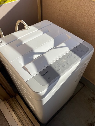 【取引完了】【条件付き無料】全自動洗濯機、パナソニック6キロ