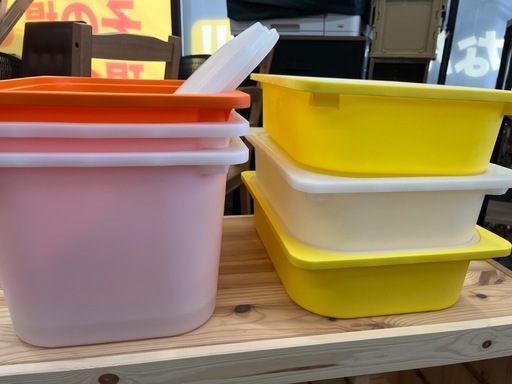 【美品】IKEA TROFAST（トロファスト）木製収納コンビネーション パイン材