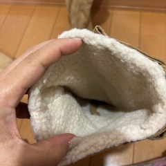 未使用　リボン付き　ブーツ　Mの画像