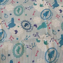 オックス生地＊不思議の国のアリス風の画像