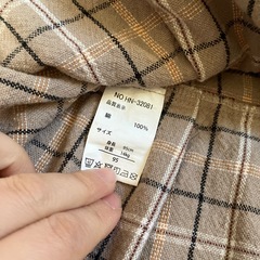 女の子　チェックワンピース95の画像