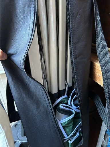 FIELDDOOR ワンタッチタープテント　UV加工　2.5×2.5m 重し6kg×4個　セット