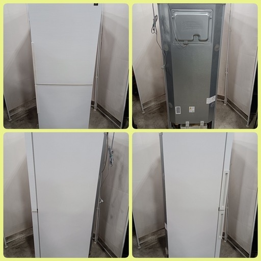 [八6752]   シャープ  2019年製  ノンフロン冷凍冷蔵庫  280L    SJ-PD28E-W  外形寸法  幅560㎜
