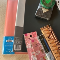 ファイル！鉛筆等色々文房具セットの画像
