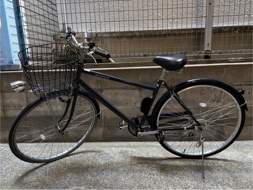 27インチ自転車　アサヒサイクル　ブラック