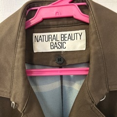 トレンチコート　レディース　　ナチュラルビューティーベーシックの画像