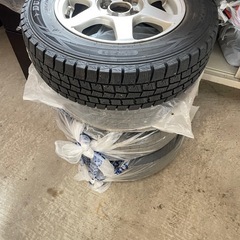 タイヤ　14インチ　スタッドレス 冬タイヤの画像