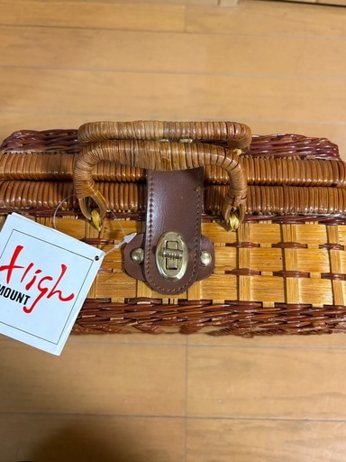 High MOUNT ピクニックバスケット 5人用 未使用品　当時物