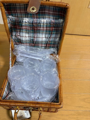 High MOUNT ピクニックバスケット 5人用 未使用品　当時物