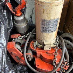 キトーチェーン ホイスト 240kg 電動ウインチ 電動チェーンプ ロック ホイストの画像