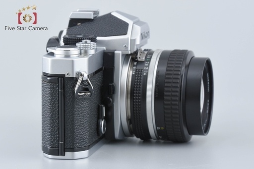 【中古】Nikon ニコン FM シルバー 前期 + Ai NIKKOR 50mm f/1.4