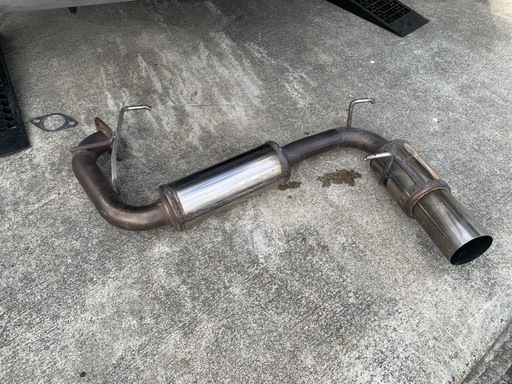 NBロードスター用　Finan F1 マフラー　