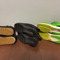 18〜20cm　男の子　スニーカー3足セットの画像