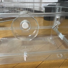 ハムスターのゲージ　クリアケースの画像