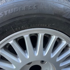 15クラウンホイール VRX2タイヤの画像