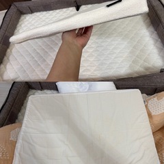 ファルスカ コンパクトベッド Free /メランジブラウンの画像