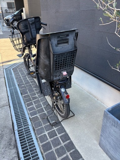 パナソニック ギュット 電動自転車 前後チャイルドシート付き　　