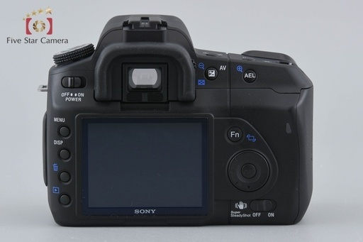 【中古】SONY ソニー α200 DSLR-A200 ブラック デジタル一眼レフカメラ