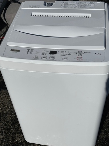 ヤマダセレクト（YWM-T70H1） 7.0kg 縦型洗濯機 ホワイト