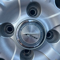 ほぼ未使用　スタッドレスタイヤ14インチ　の画像